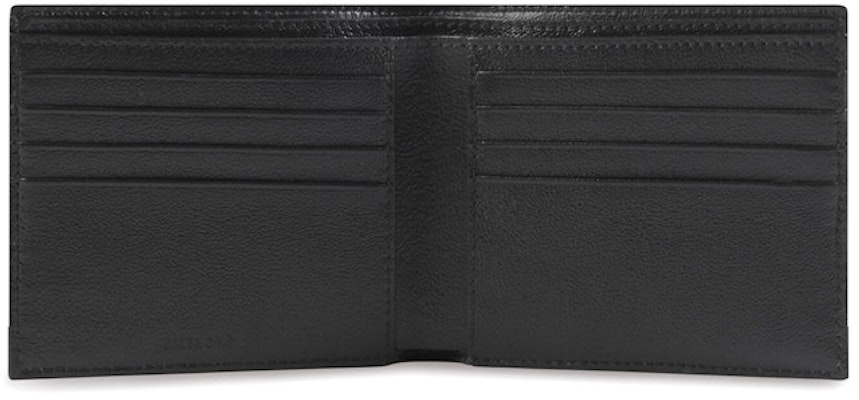 Balenciaga Cash Square (8 Card Slot 2 Bill Compartments) Folded Wallet Black/White Lookbook Balenciaga Cash Square (8 Card Slot 2 Bill Compartments) Folded Wallet Black/White