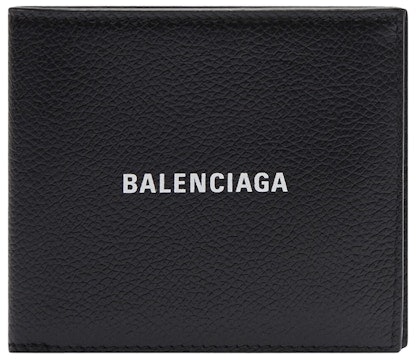 balenciaga-cash-square-folded-coin-wallet-black-white