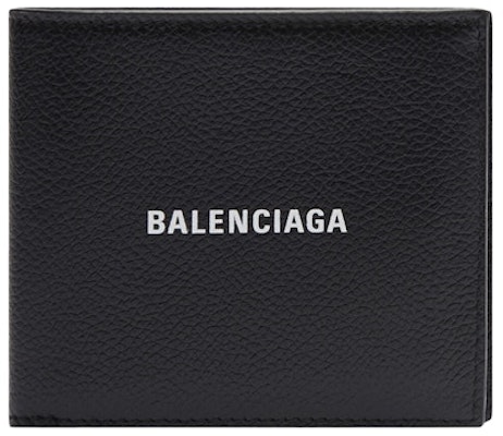 Balenciaga Cash Square Folded Coin Wallet Black/White Buy Balenciaga Cash Square Folded Coin Wallet Black/White