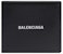 Balenciaga Cash Square Folded Coin Wallet Black/White