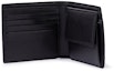 Order Balenciaga Cash Square Folded Coin Wallet Crocodile Embossed Black