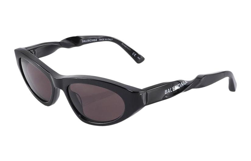 Balenciaga Cat-Eye Acetate Unisex Sunglasses Black Frame Fashion Eyewear. 681956T00011000