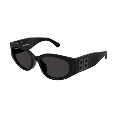 Balenciaga Cat Eye Sunglasses Black/Grey (BB0324SK-001)