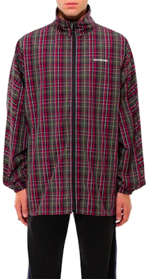 Balenciaga 格紋全拉鍊棉質外套 - 寬鬆版 多色 571434TGM316067 Buy Balenciaga 格紋全拉鍊棉質外套 - 寬鬆版 多色 571434TGM316067