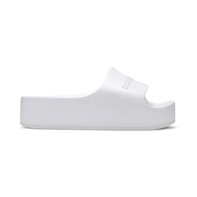 (W) Balenciaga Chunky Slides 'Optic White'