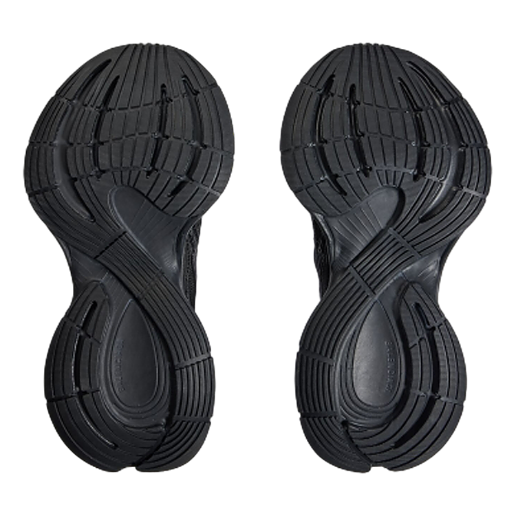 Purchase 巴黎世家电路旧化黑色运动鞋 793945-WFLGY-1000