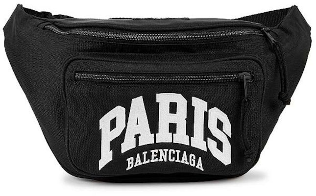 Balenciaga Cities Paris Explorer Nylon Belt Bag Black Buy Balenciaga Cities Paris Explorer Nylon Belt Bag Black