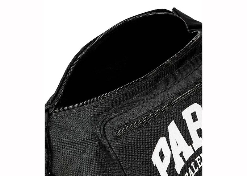 Lookbook 巴黎世家城市探索者系列黑色尼龍腰包