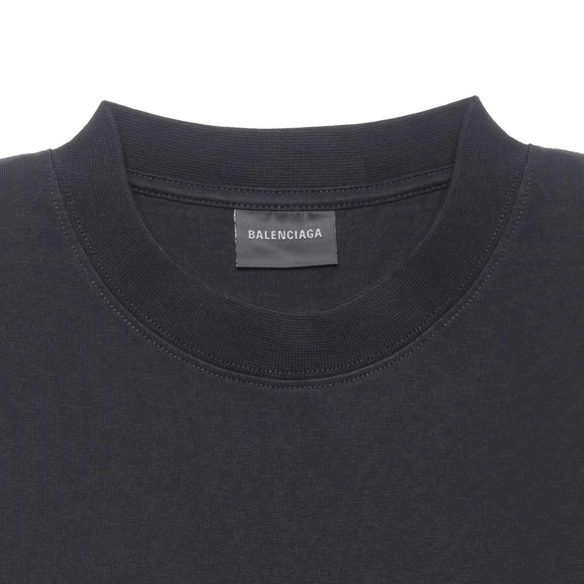 Balenciaga Cities Paris SS23 Letter Print Black Unisex T-Shirt. 612966TLVL71069 圖 4