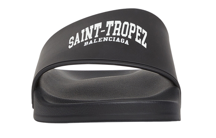 Lookbook Balenciaga Cities Saint Tropez Badslippers ''Zwart'' 689031W1S9A1007