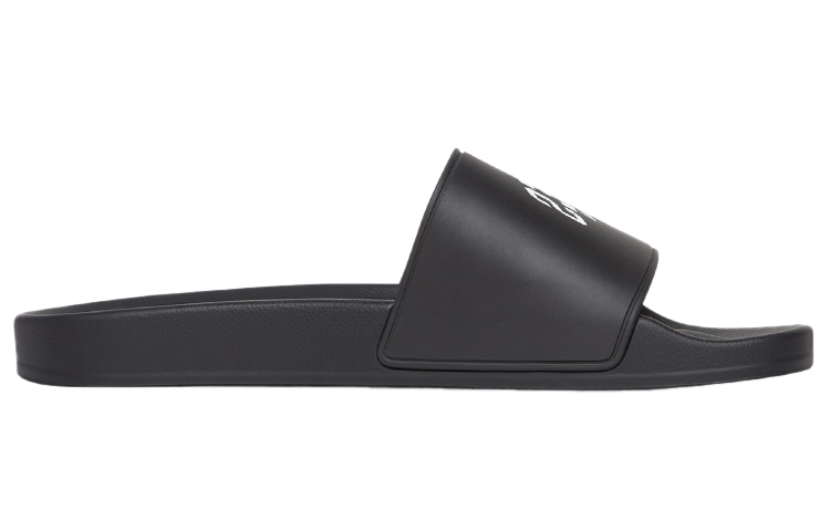 Order 巴黎世家洛杉矶黑色城市泳池拖鞋 689031W1S9A1010