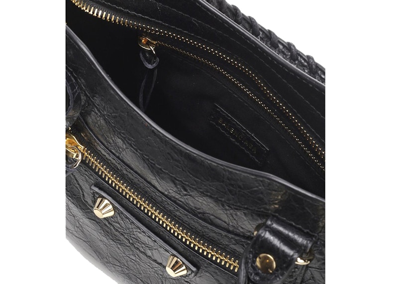 Lookbook 巴黎世家迷你黑色經典City包袋