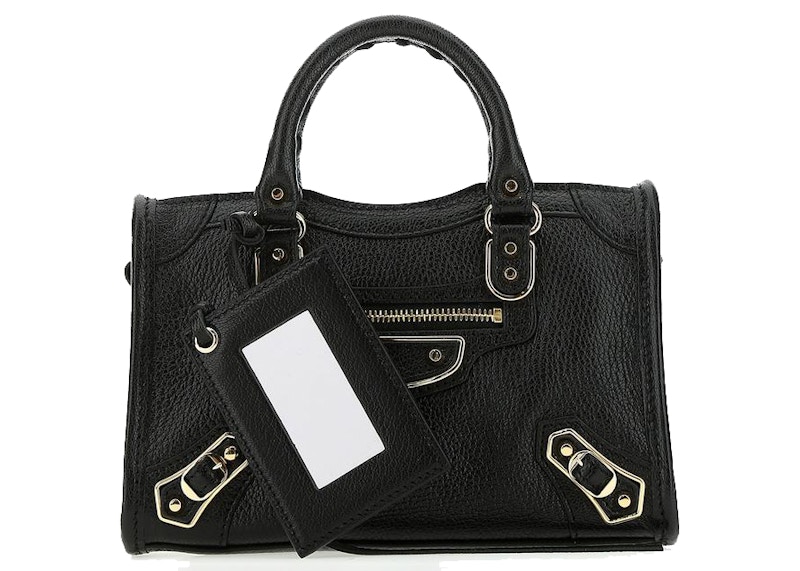 Balenciaga Classic City Top Handle Bag Nano Black