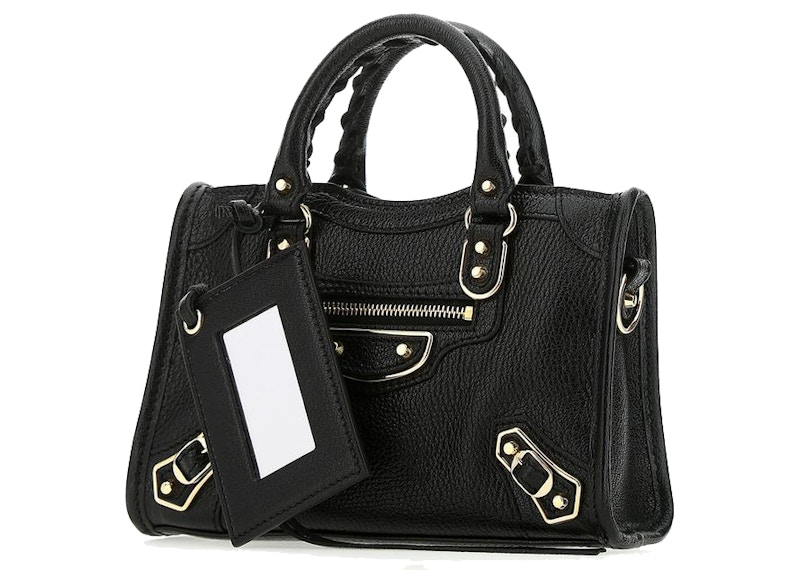 Order 巴黎世家經典City Nano黑色手提包