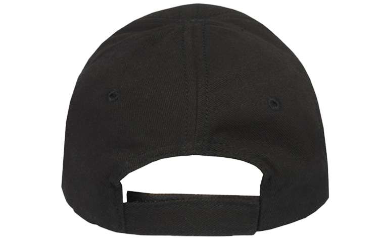 Shop Balenciaga Classic Cotton Baseball Cap Unisex Couple Style Black 505985310B51077