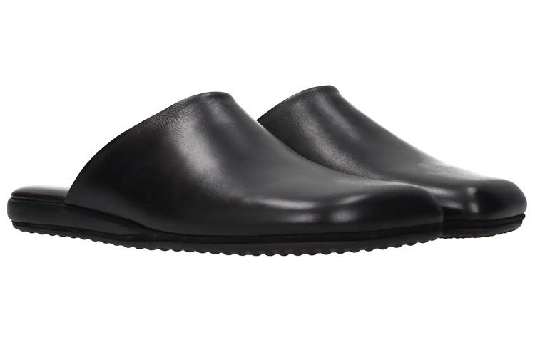 Lookbook Balenciaga Klasik Flat Mules Hitam 678365WA72N1080