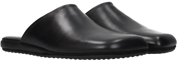 Lookbook 巴黎世家 Balenciaga 皮革 套穿 時尚拖鞋 男款 黑色