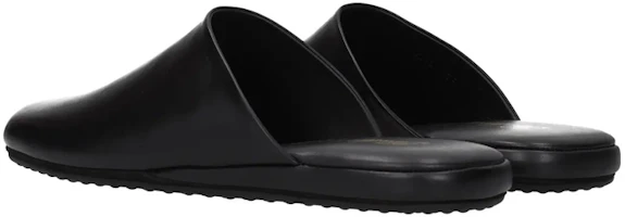Shop 巴黎世家 Balenciaga 皮革 套穿 時尚拖鞋 男款 黑色