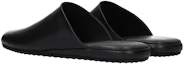 Shop Balenciaga Klasik Flat Mules Hitam 678365WA72N1080
