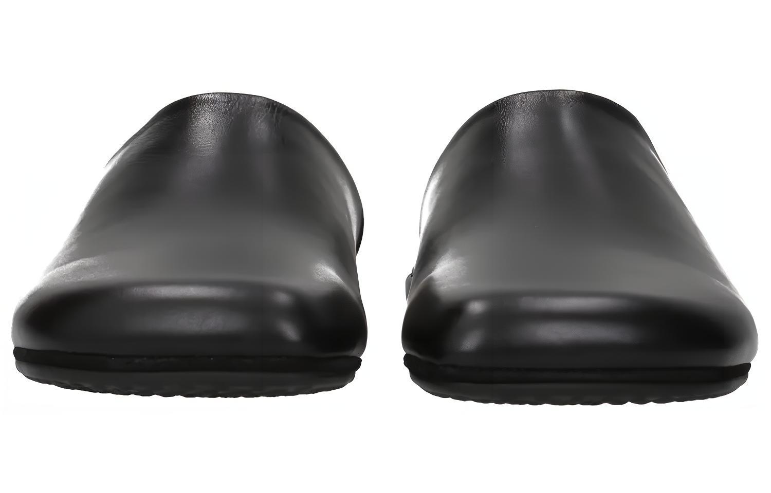 Purchase Balenciaga Klasik Flat Mules Hitam 678365WA72N1080