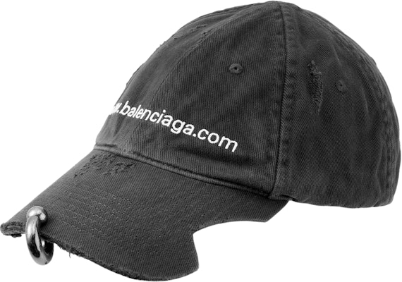 Balenciaga 經典標誌棒球帽 黑色 可調整帽款 750716410B21071 Lookbook Balenciaga 經典標誌棒球帽 黑色 可調整帽款 750716410B21071