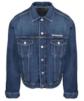 Balenciaga Classic Logo Denim Jacket Men’s - Denim Blue 643804TDW146020 Balenciaga Classic Logo Denim Jacket Men’s - Denim Blue 643804TDW146020