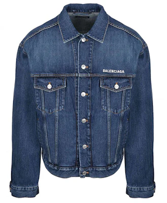 Balenciaga Classic Logo Denim Jacket Men’s - Denim Blue 643804TDW146020 Buy Balenciaga Classic Logo Denim Jacket Men’s - Denim Blue 643804TDW146020