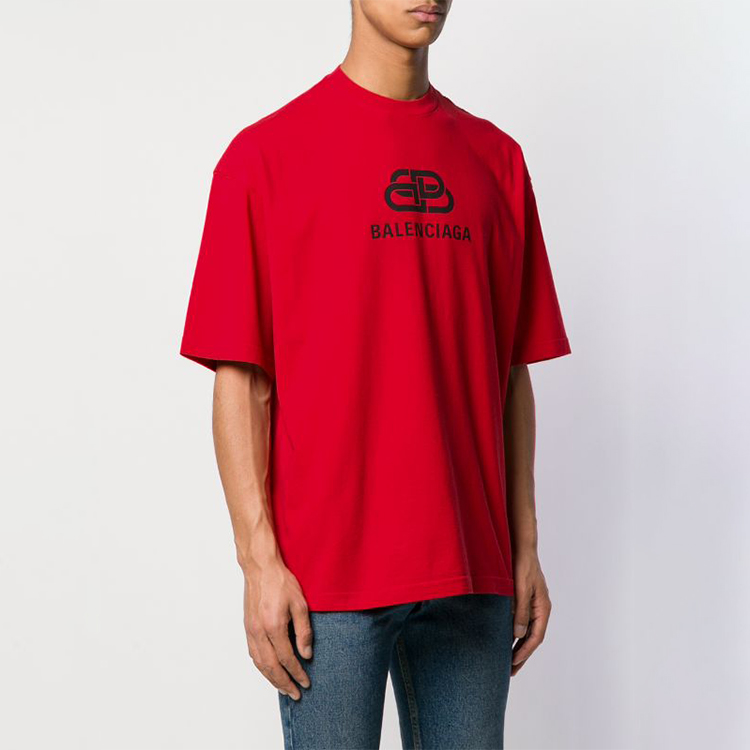 Details for Balenciaga Klasik Logo Cetakan T-Shirt 578139TEV481361