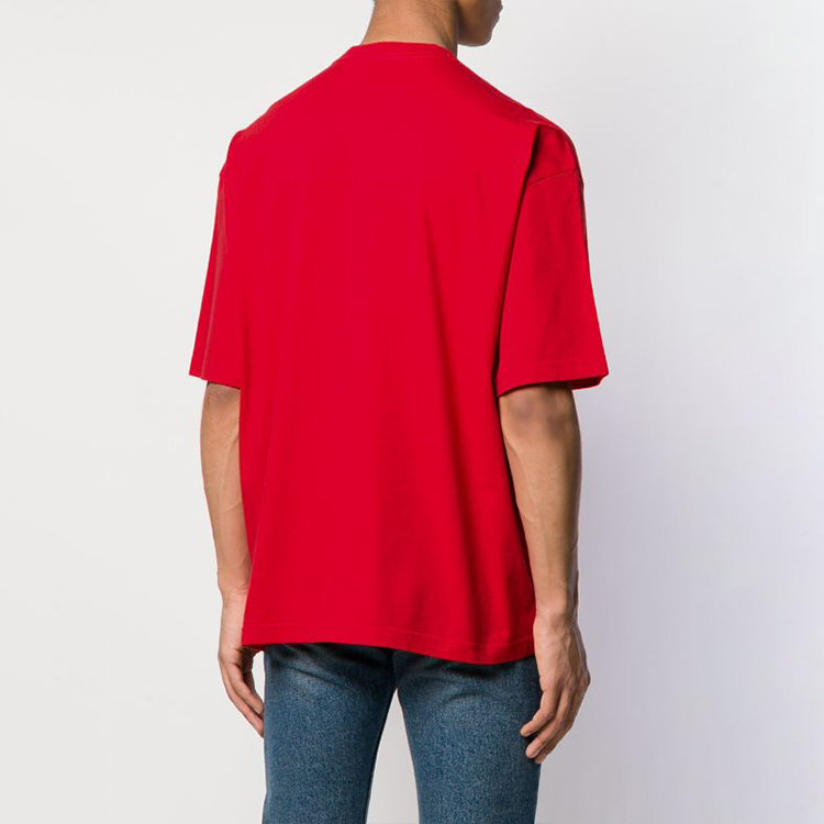 Sizing Balenciaga Klasik Logo Cetakan T-Shirt 578139TEV481361