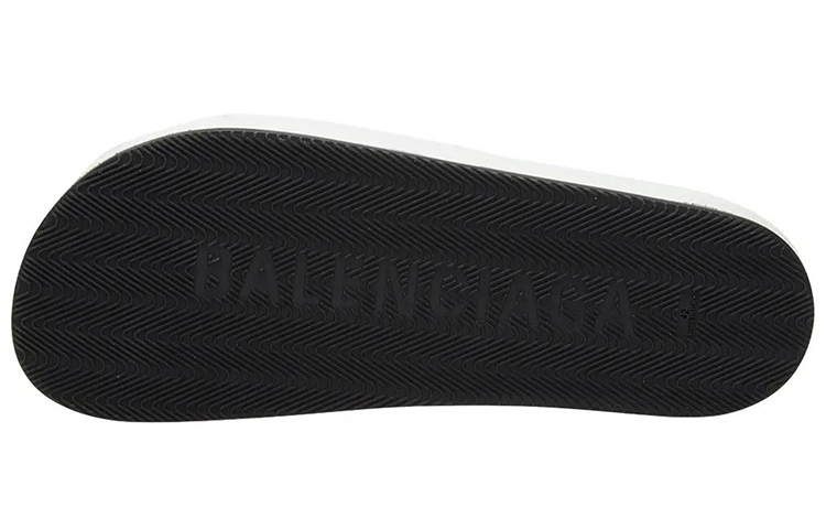 Balenciaga Classic Logo Slide 'White' 圖 6