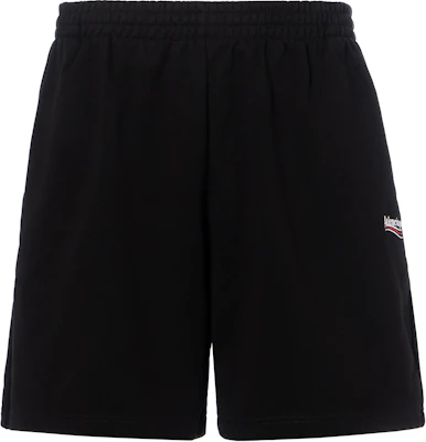 Balenciaga Celana Pendek Hitam Logo Coke Fit Santai Klasik. 641608TIV531070 Order Balenciaga Celana Pendek Hitam Logo Coke Fit Santai Klasik. 641608TIV531070