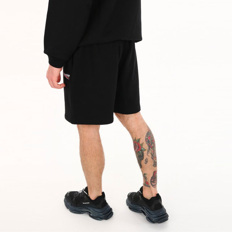 Purchase Balenciaga Celana Pendek Hitam Logo Coke Fit Santai Klasik. 641608TIV531070