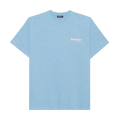 Balenciaga Coca-Cola Graphic T-Shirt North Carolina Blue 570803TBV425840