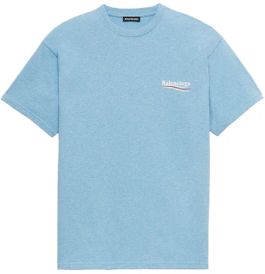 巴黎世家可口可乐图案T恤 北卡蓝 570803TBV425840 Order 巴黎世家可口可乐图案T恤 北卡蓝 570803TBV425840