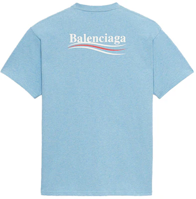 巴黎世家可口可乐图案T恤 北卡蓝 570803TBV425840 Lookbook 巴黎世家可口可乐图案T恤 北卡蓝 570803TBV425840