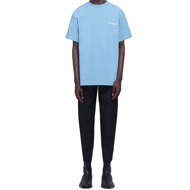 Shop 巴黎世家可口可乐图案T恤 北卡蓝 570803TBV425840