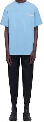 巴黎世家可口可乐图案T恤 北卡蓝 570803TBV425840 Shop 巴黎世家可口可乐图案T恤 北卡蓝 570803TBV425840