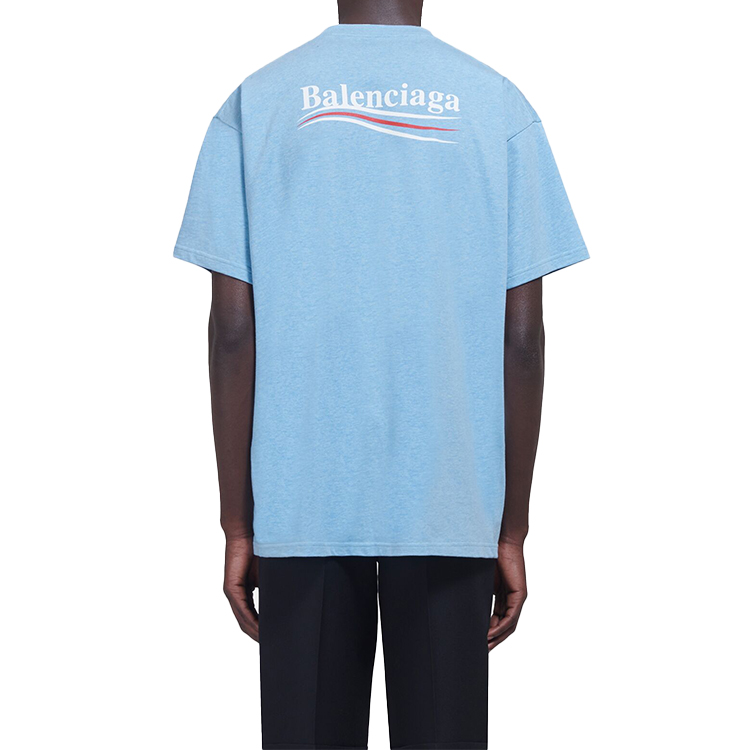 Details for 巴黎世家可口可乐图案T恤 北卡蓝 570803TBV425840