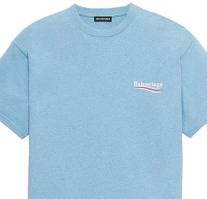 巴黎世家可口可乐图案T恤 北卡蓝 570803TBV425840 Sizing 巴黎世家可口可乐图案T恤 北卡蓝 570803TBV425840