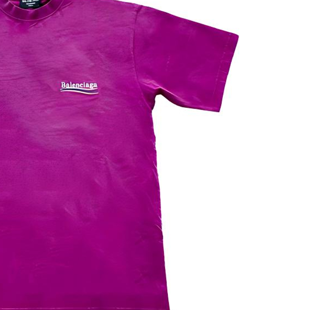 Balenciaga Coca-Cola Logo Tie-Dye Embroidered Loose Fit T-Shirt Pink . 641675TKVJ15282 圖 7