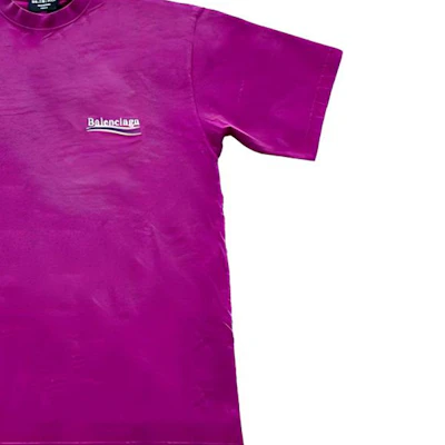 Balenciaga Coca-Cola Logo T-Shirt Tie-Dye Bordir Loose Fit Warna Pink. 641675TKVJ15282 Sizing Balenciaga Coca-Cola Logo T-Shirt Tie-Dye Bordir Loose Fit Warna Pink. 641675TKVJ15282