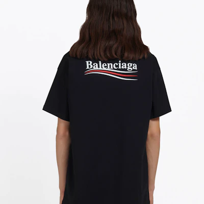 Balenciaga Coca-Cola Print Black Crewneck Tee for Men 570803TAV441000 Purchase Balenciaga Coca-Cola Print Black Crewneck Tee for Men 570803TAV441000