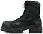 Balenciaga Combat Strike Boot 'Kanvas Hitam Distressed' 694042-W2H11-1000