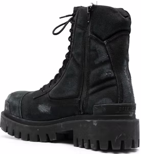 バレンシアガ コンバットブーツ (黒・ダメージ加工) 694042-W2H11-1000 Purchase バレンシアガ コンバットブーツ (黒・ダメージ加工) 694042-W2H11-1000
