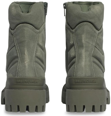 Balenciaga Combat Strike Boots 'Cotton Hijau Tercuci' 694042W2H113300 Sizing Balenciaga Combat Strike Boots 'Cotton Hijau Tercuci' 694042W2H113300