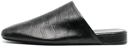 Balenciaga Leather Cosy BB Mules 'Black' 743926WB7221000 Balenciaga Leather Cosy BB Mules 'Black' 743926WB7221000