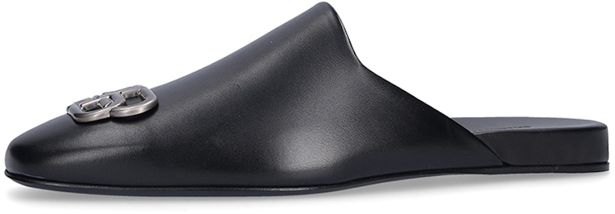 巴黎世家 Cosy 小牛皮 包头平底 時尚涼拖 男款 黑色 Buy 巴黎世家 Cosy 小牛皮 包头平底 時尚涼拖 男款 黑色