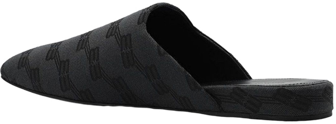 Balenciaga Cosy BB Mule 'All Over Logo - Grey Black' 636605-W2I10-1510 Shop Balenciaga Cosy BB Mule 'All Over Logo - Grey Black' 636605-W2I10-1510