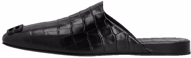 Balenciaga Cosy BB Mule 'Crocodile Embossed Black' 654644WBB721010 Balenciaga Cosy BB Mule 'Crocodile Embossed Black' 654644WBB721010