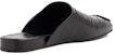 Balenciaga Cosy BB Mule 'Kulit Buaya Embossed Hitam' 654644WBB721010